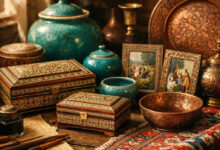 صنایع دستی ایران از فرش کرمان و میناکاری اصفهان تا سفال لالجین